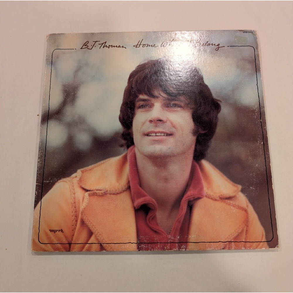 B.J. Thomas – Home Where I Belong – Vinyl LP Myrrh MSB-6574 – Gatefold – Gospel